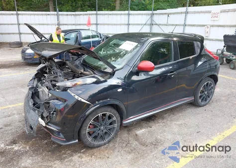 2014 Nissan Juke Nismo Rs z USA, uszkodzony, nr VIN JN8DF5MR6ET100443